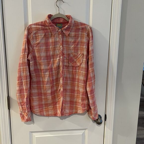 C & C California Women’s Shirt Large Plaid - Picture 1 of 4